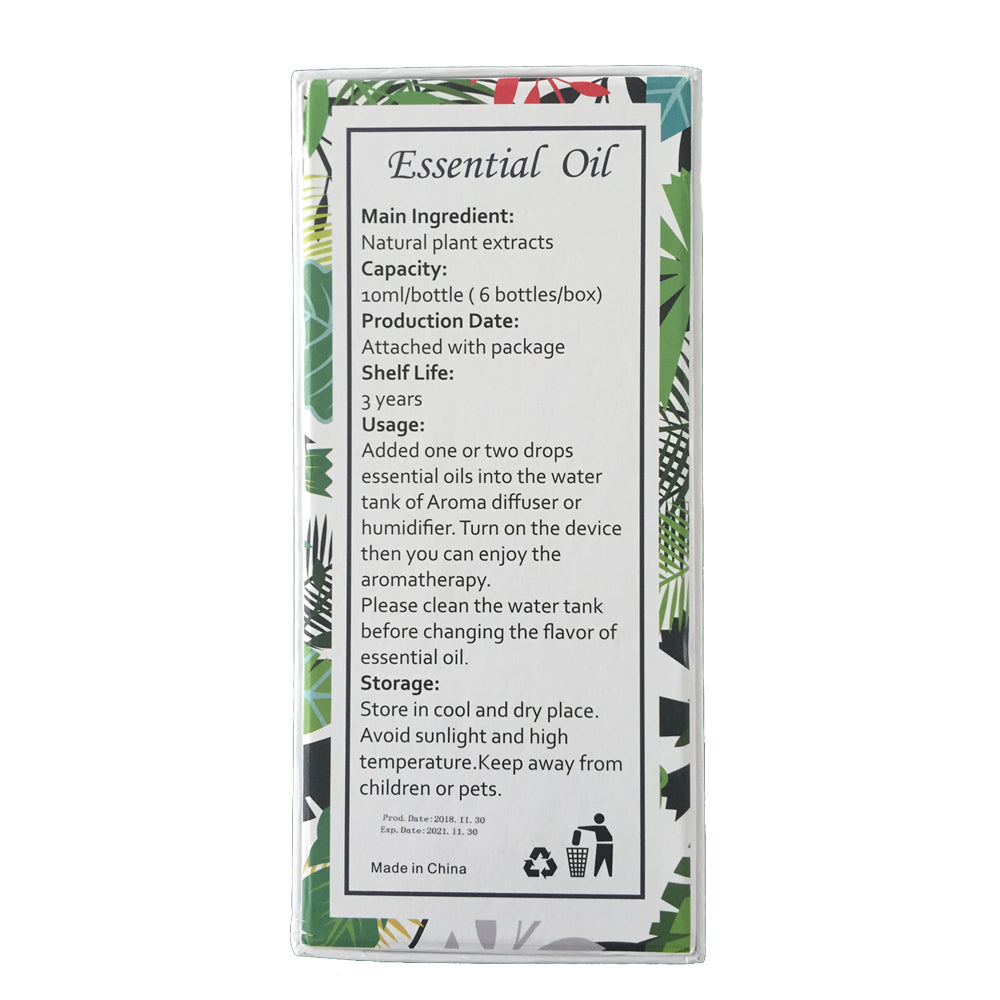 Therapeutic-Grade Aromatherapy Essential Oil Gift Set – ( 10ml) - 100% Pure of the Highest Quality Oils – Peppermint, Tea Tree, Lavender, Eucalyptus