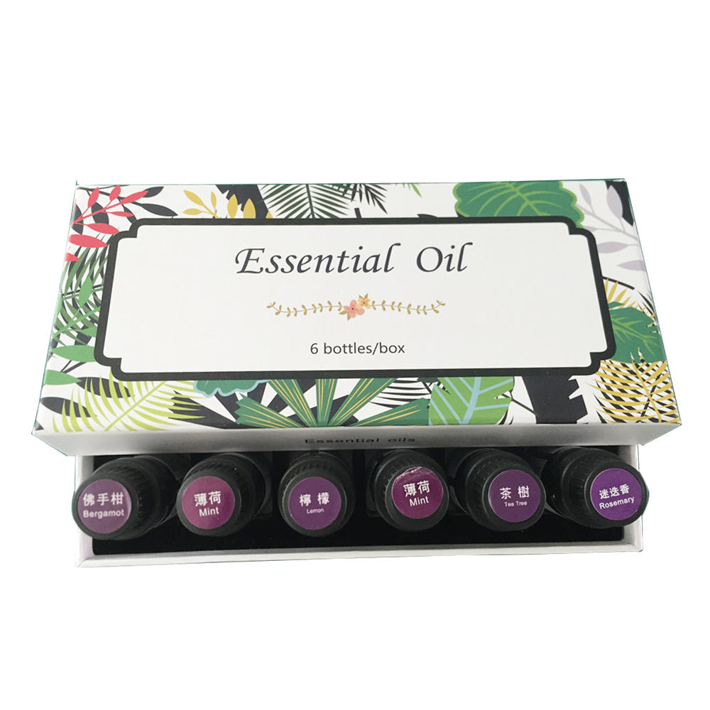 Therapeutic-Grade Aromatherapy Essential Oil Gift Set – ( 10ml) - 100% Pure of the Highest Quality Oils – Peppermint, Tea Tree, Lavender, Eucalyptus