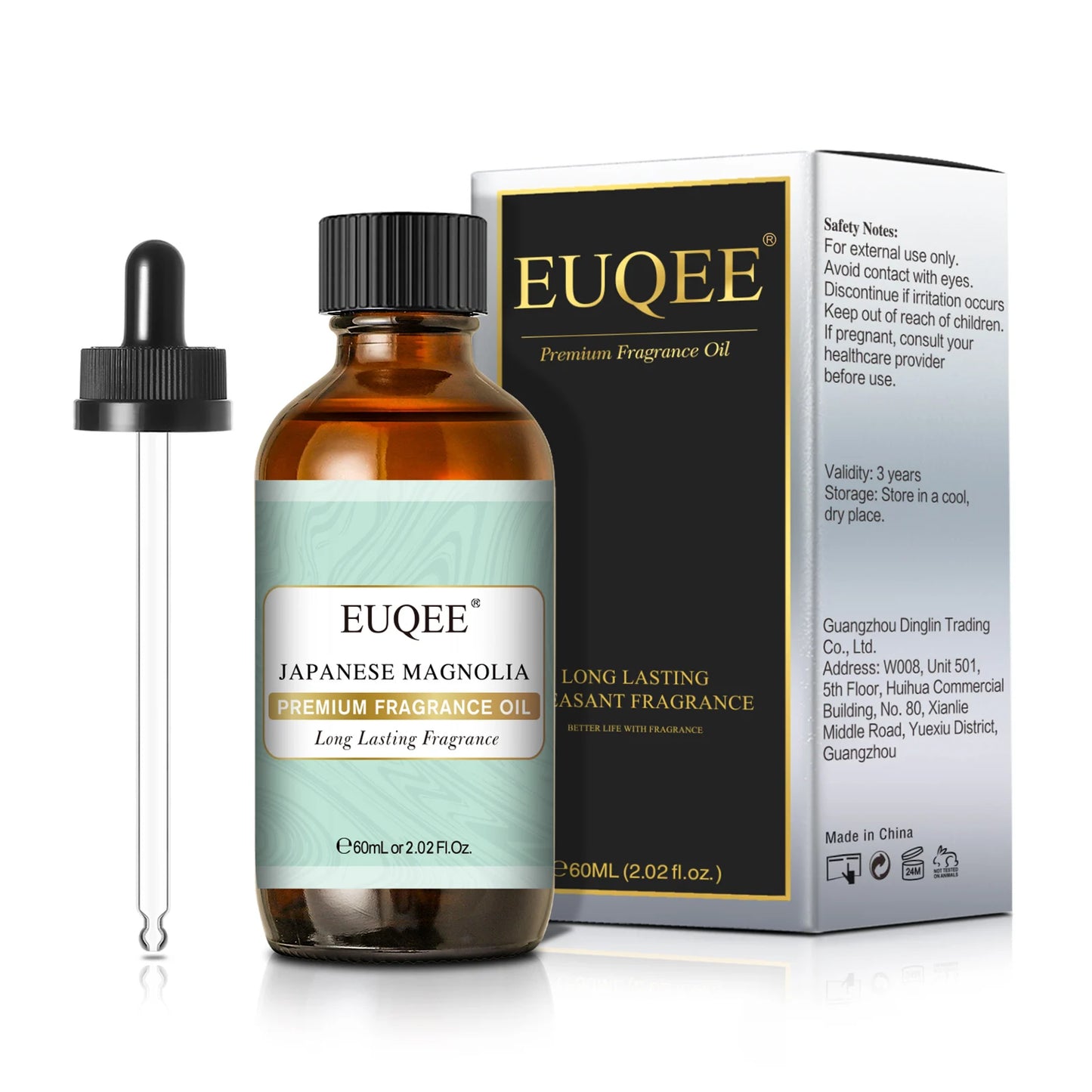 EUQEE Aromatic Essential Oil Coconut Lilac Freesia Leather Strawberry Mango Watermelon Green Tea Fragrance Oil for Men and Women