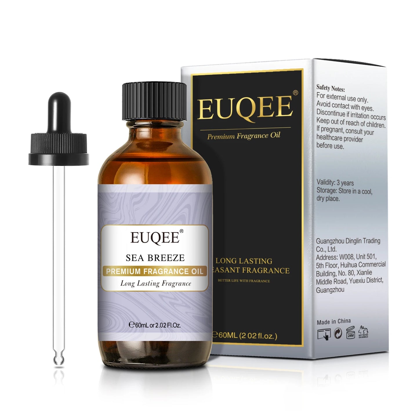 EUQEE Aromatic Essential Oil Coconut Lilac Freesia Leather Strawberry Mango Watermelon Green Tea Fragrance Oil for Men and Women