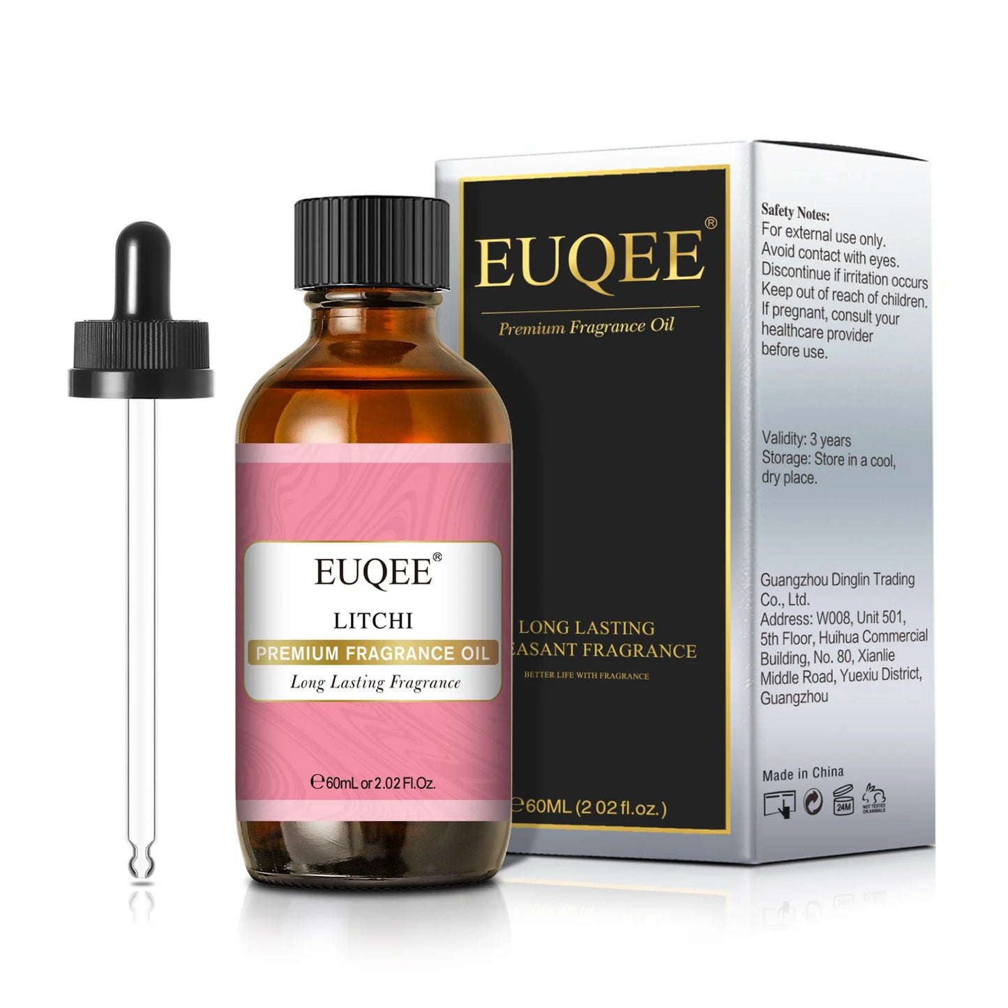 EUQEE Aromatic Essential Oil Coconut Lilac Freesia Leather Strawberry Mango Watermelon Green Tea Fragrance Oil for Men and Women