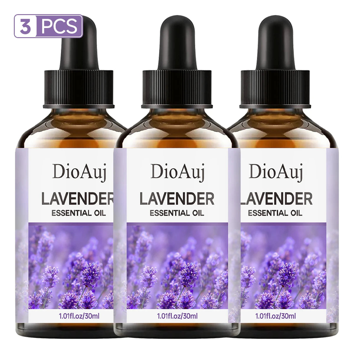 30ml/1.01fl.oz LAVENDER Essential Oil for Humidifier, Facial, Skin Care, Aromatherapy, Hair Care, Scalp and Body Massage