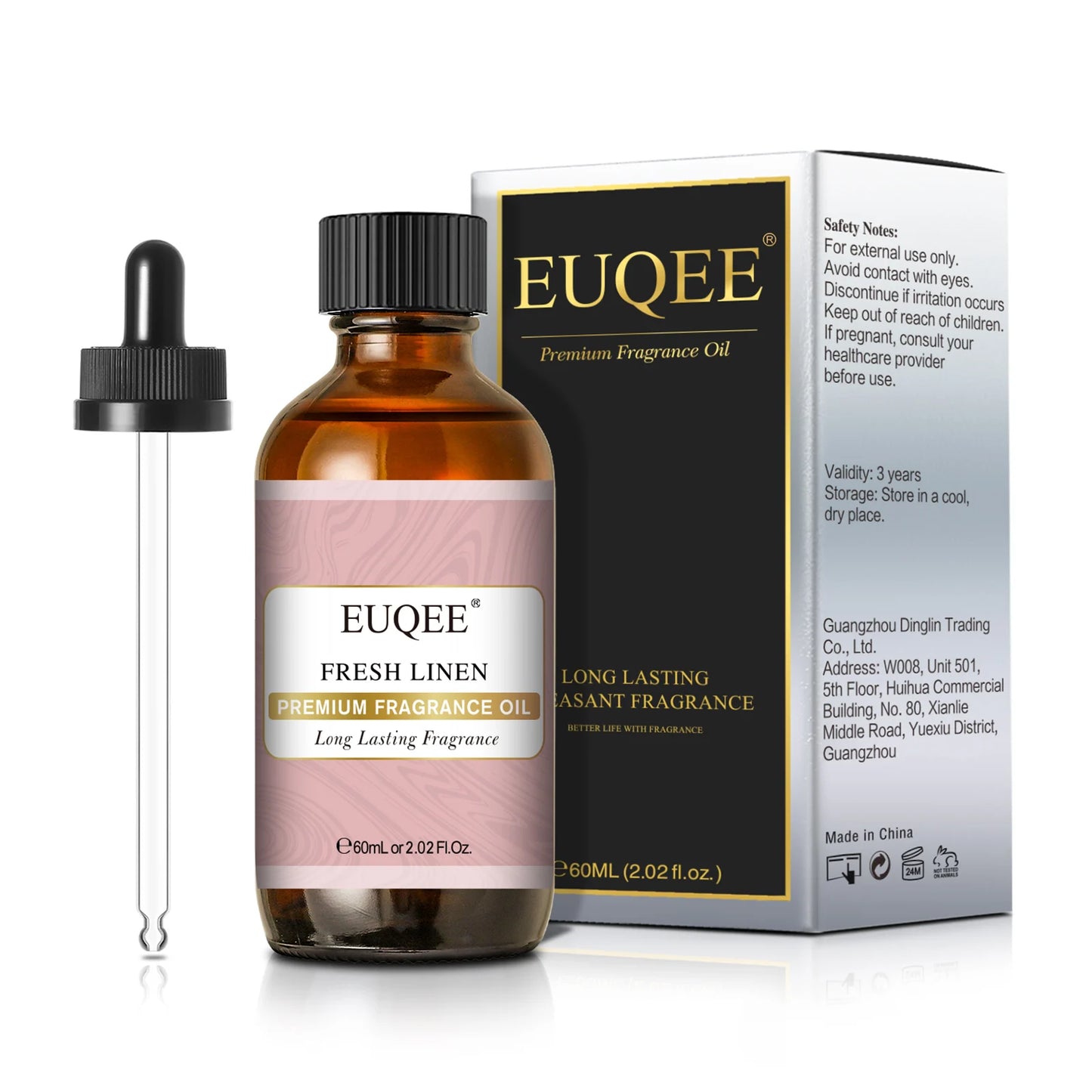 EUQEE Aromatic Essential Oil Coconut Lilac Freesia Leather Strawberry Mango Watermelon Green Tea Fragrance Oil for Men and Women