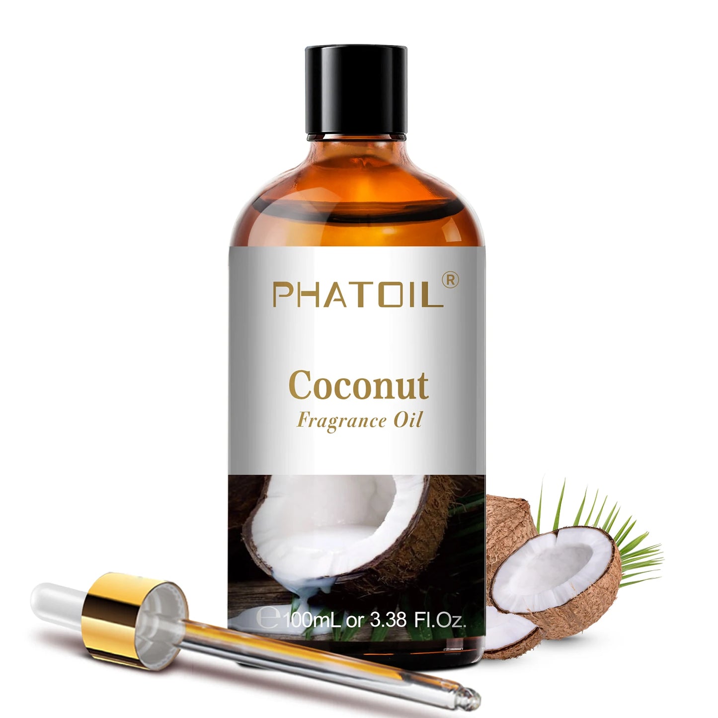 PHATOIL 100ml Aromatherapy Fragrance Oil Coconut Strawberry Cherry Watermelon Lemon Pear Aroma Oils For Diffuser Candle Making