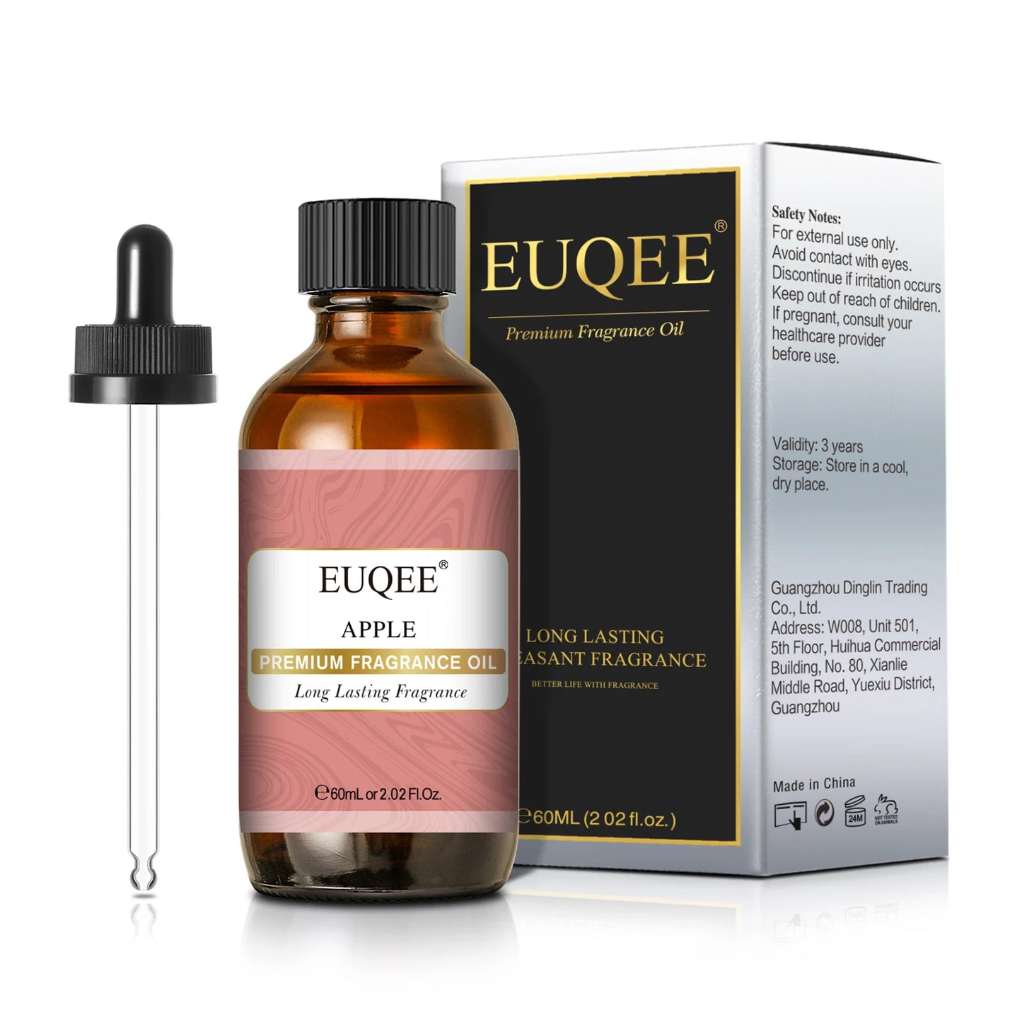 EUQEE Aromatic Essential Oil Coconut Lilac Freesia Leather Strawberry Mango Watermelon Green Tea Fragrance Oil for Men and Women