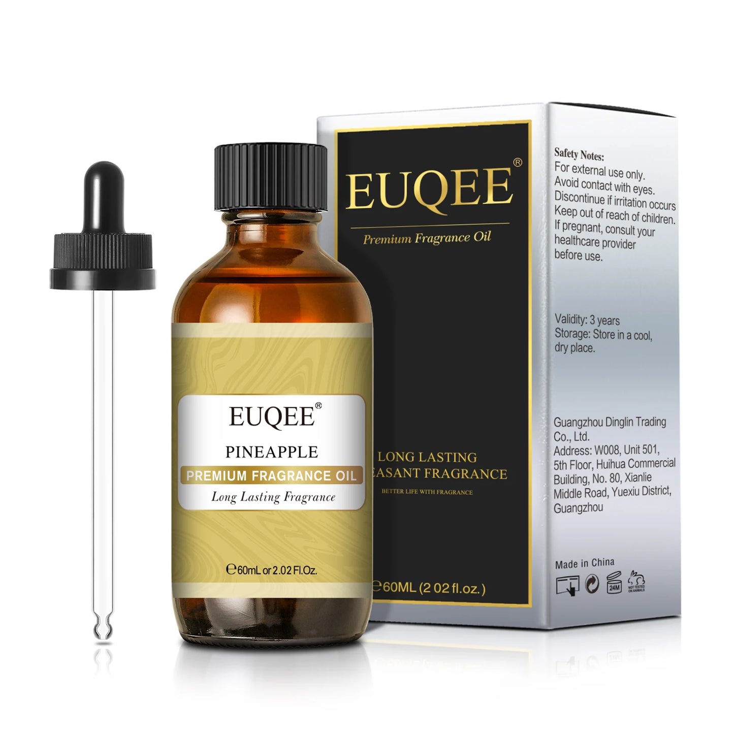 EUQEE Aromatic Essential Oil Coconut Lilac Freesia Leather Strawberry Mango Watermelon Green Tea Fragrance Oil for Men and Women