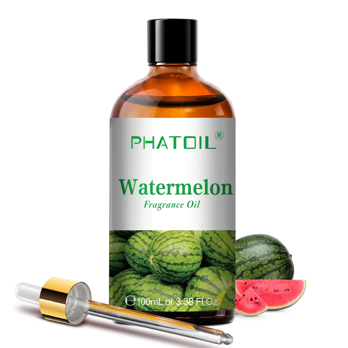 PHATOIL 100ml Aromatherapy Fragrance Oil Coconut Strawberry Cherry Watermelon Lemon Pear Aroma Oils For Diffuser Candle Making