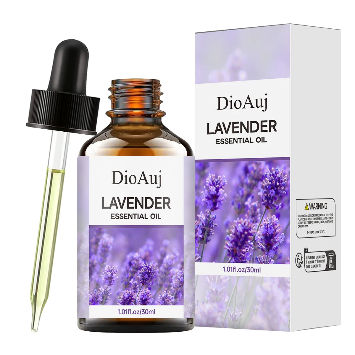 30ml/1.01fl.oz LAVENDER Essential Oil for Humidifier, Facial, Skin Care, Aromatherapy, Hair Care, Scalp and Body Massage
