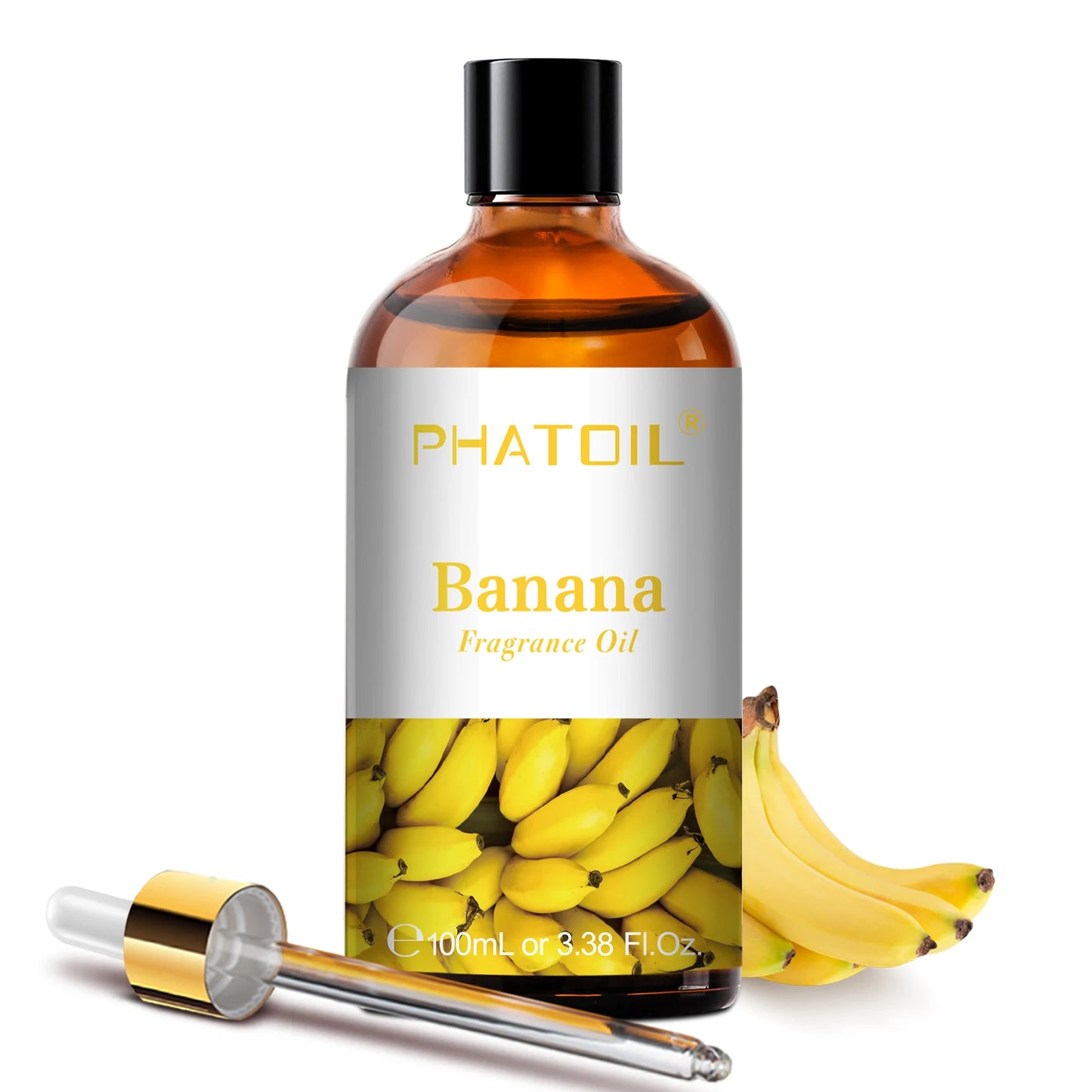 PHATOIL 100ml Aromatherapy Fragrance Oil Coconut Strawberry Cherry Watermelon Lemon Pear Aroma Oils For Diffuser Candle Making