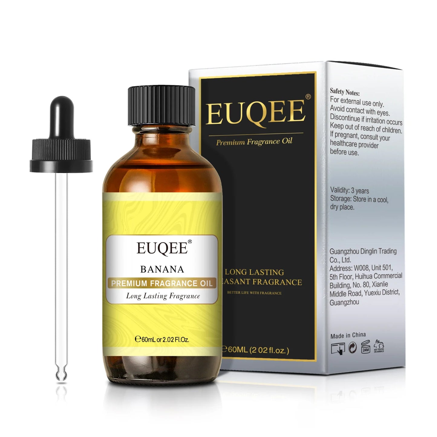EUQEE Aromatic Essential Oil Coconut Lilac Freesia Leather Strawberry Mango Watermelon Green Tea Fragrance Oil for Men and Women