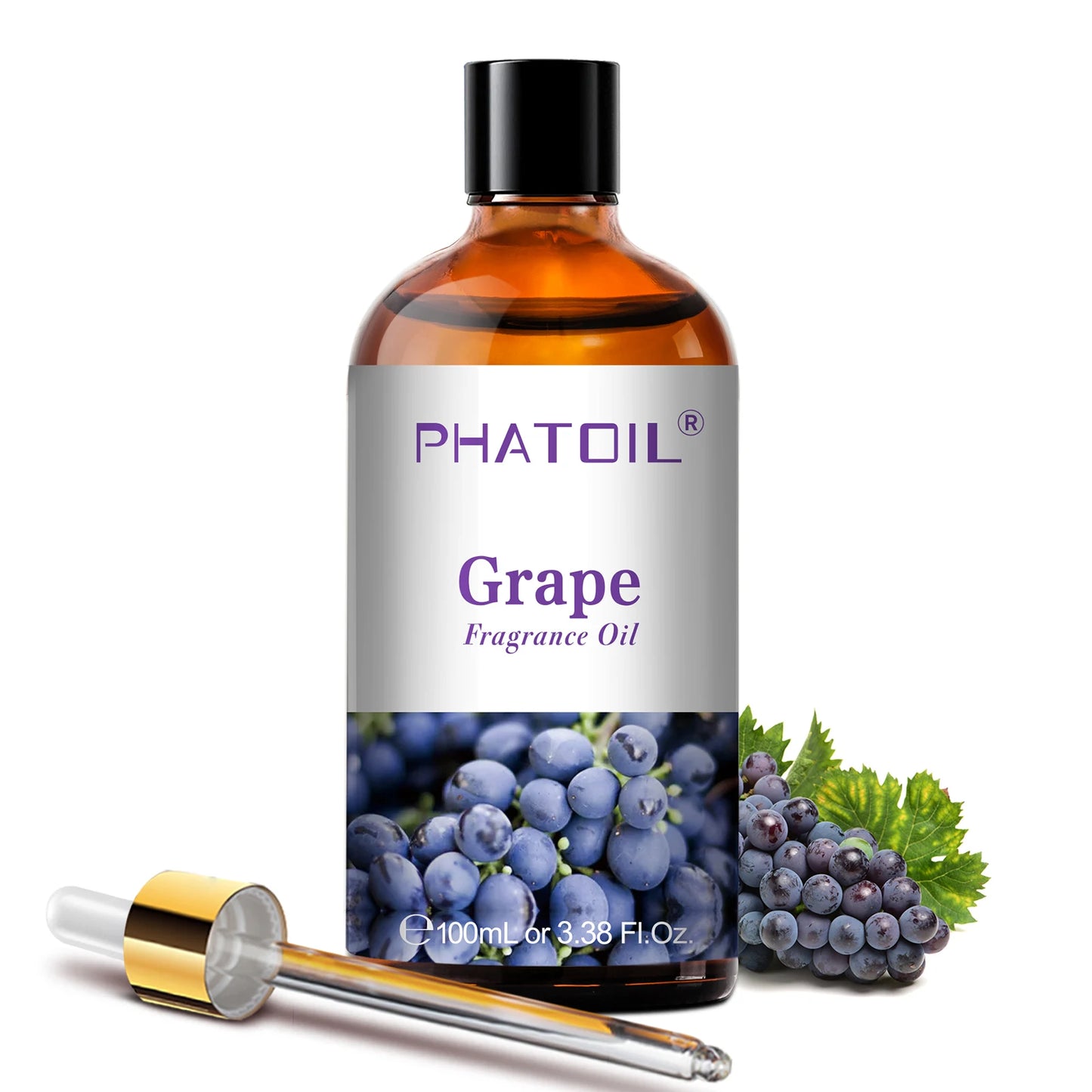 PHATOIL 100ml Aromatherapy Fragrance Oil Coconut Strawberry Cherry Watermelon Lemon Pear Aroma Oils For Diffuser Candle Making