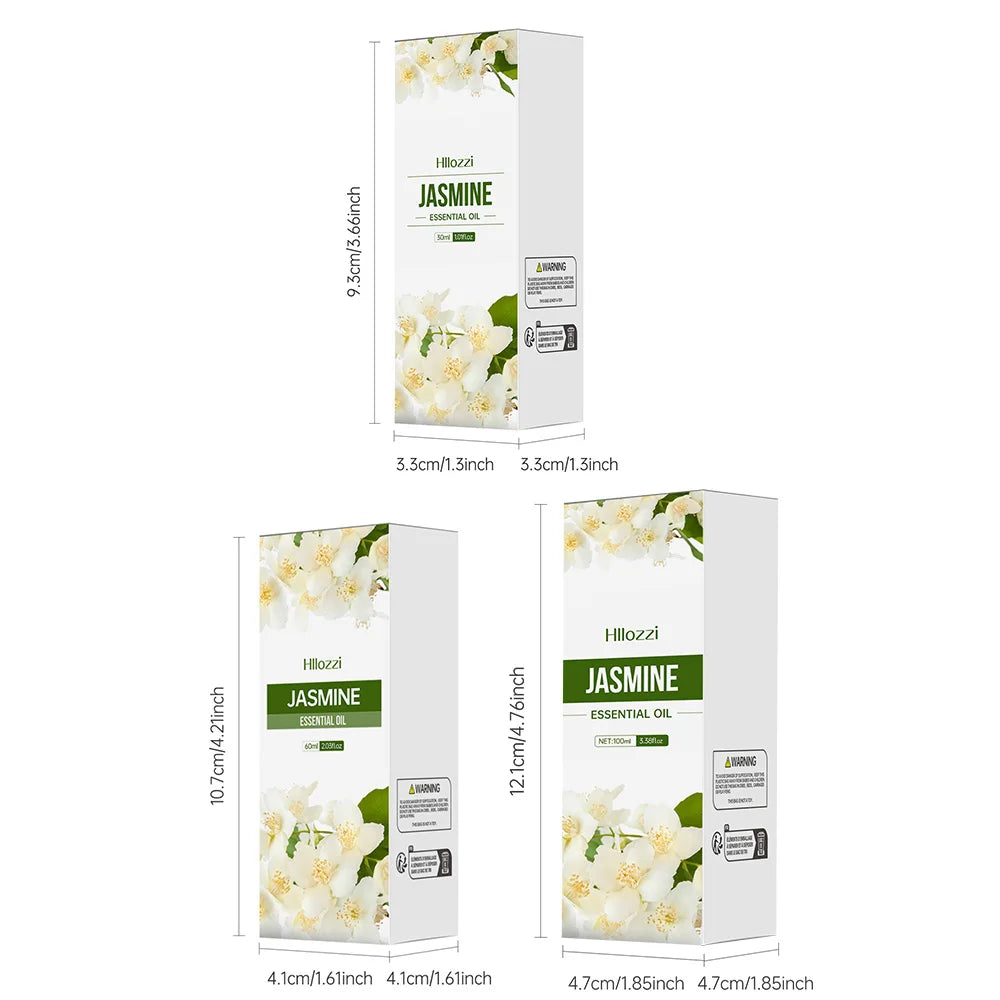 30ml/60ml/100ml Jasmine skin care essential oil Plant extract essential oil for body care
