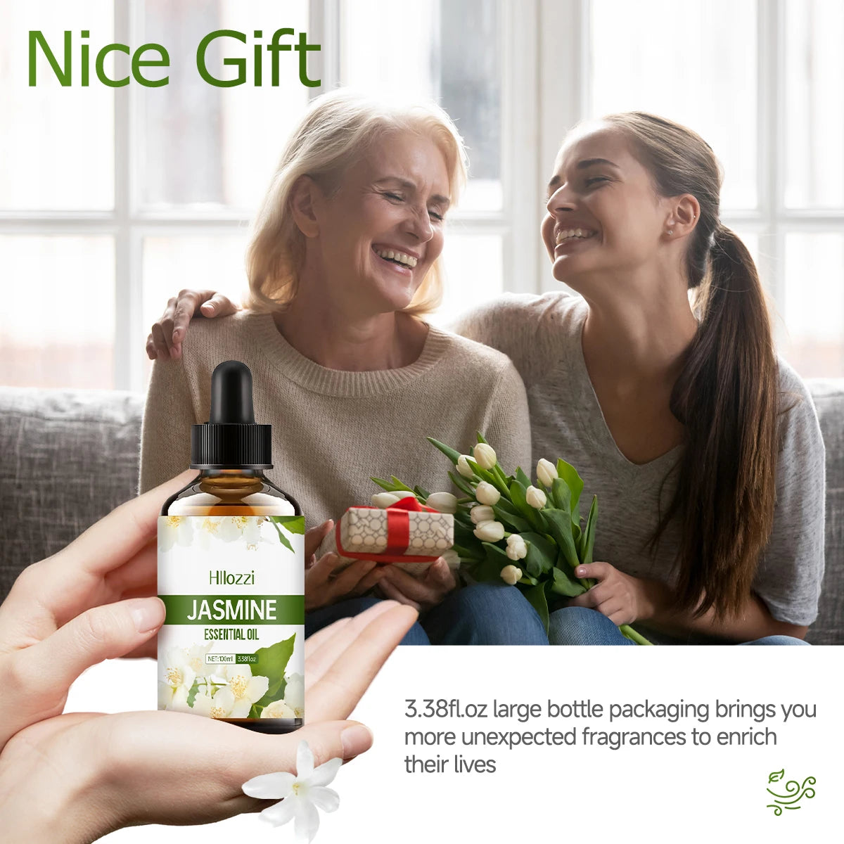 30ml/60ml/100ml Jasmine skin care essential oil Plant extract essential oil for body care