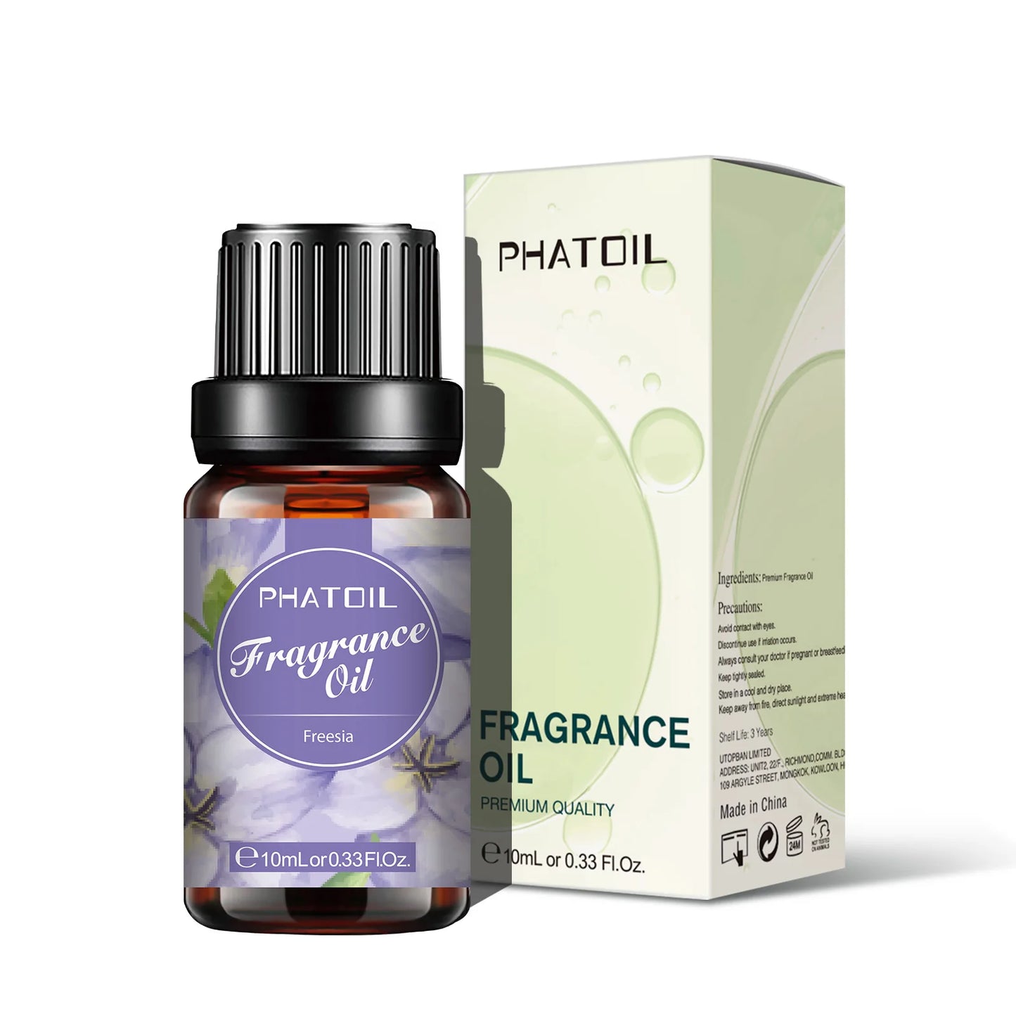 PHATOIL 10ml Fragrance Oil for Candles Making Diffuser Coconut Vanilla Coffee Black Opiumm Angel La Vie Est Belle Bubble Gum