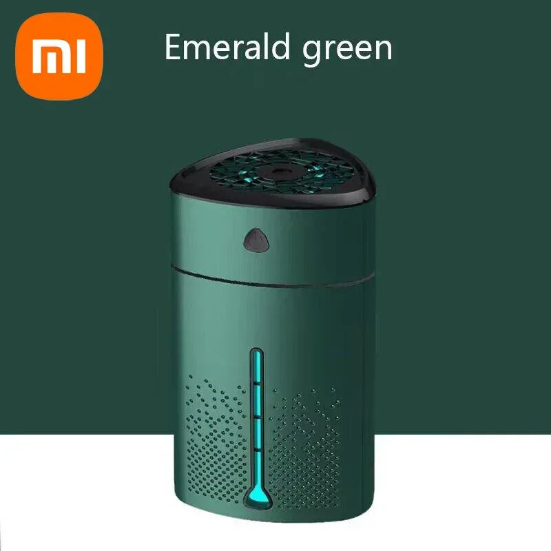 Xiaomi Ultrasonic Air Humidifier New Portable Quiet Large Capacity Desktop Office Air Atomizer USB Charging Triangle Humidifier