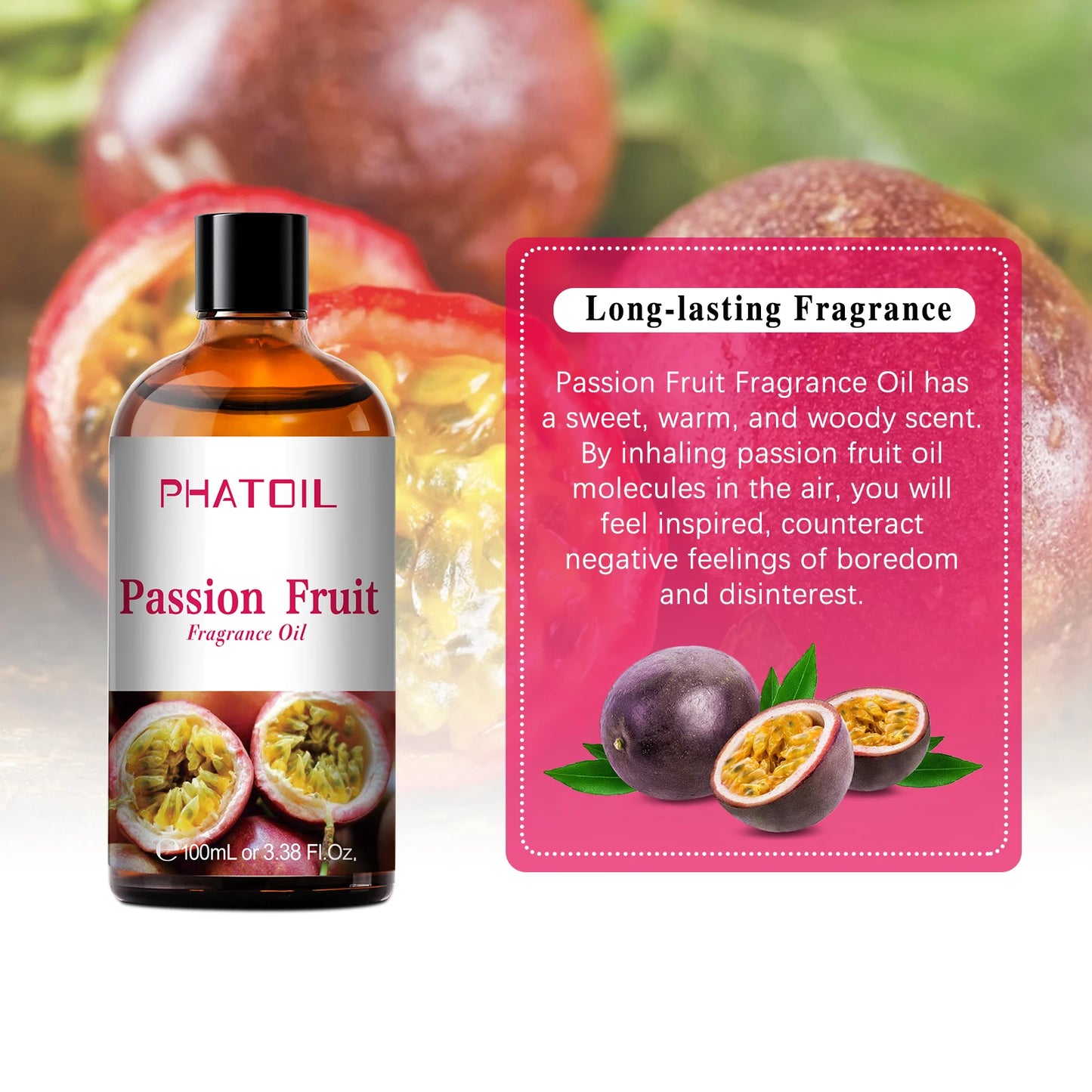 5×100 ml Amber & Vanilla Fragrance Set