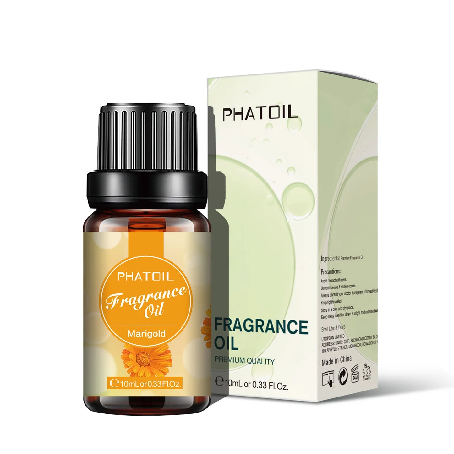 PHATOIL 10ml Fragrance Oil for Candles Making Diffuser Coconut Vanilla Coffee Black Opiumm Angel La Vie Est Belle Bubble Gum
