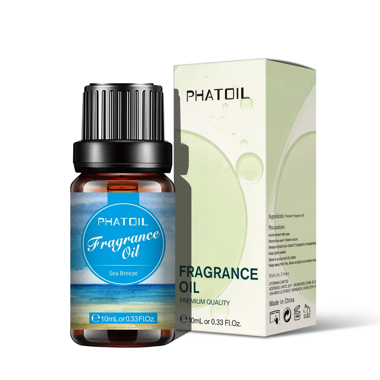 PHATOIL 10ml Fragrance Oil for Candles Making Diffuser Coconut Vanilla Coffee Black Opiumm Angel La Vie Est Belle Bubble Gum