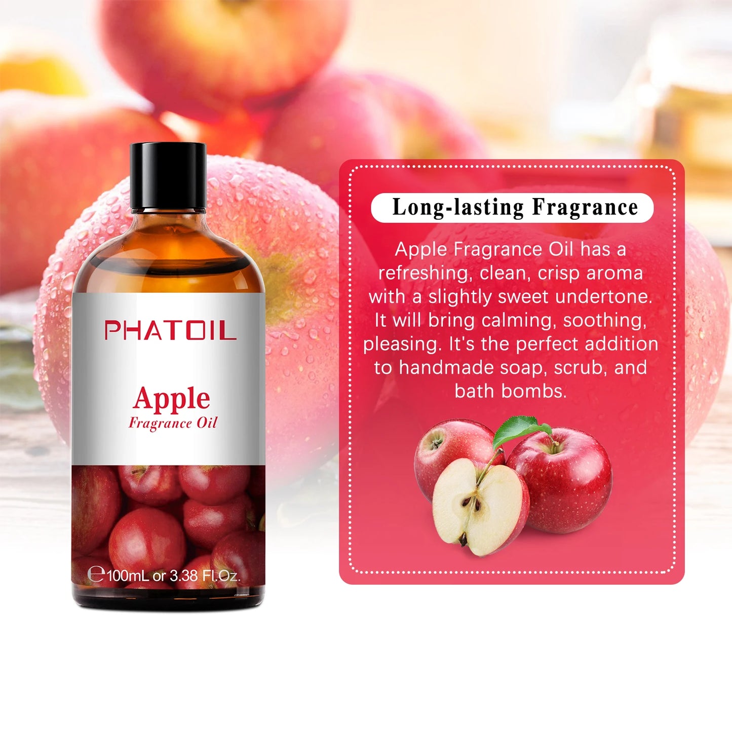5×100 ml Amber & Vanilla Fragrance Set
