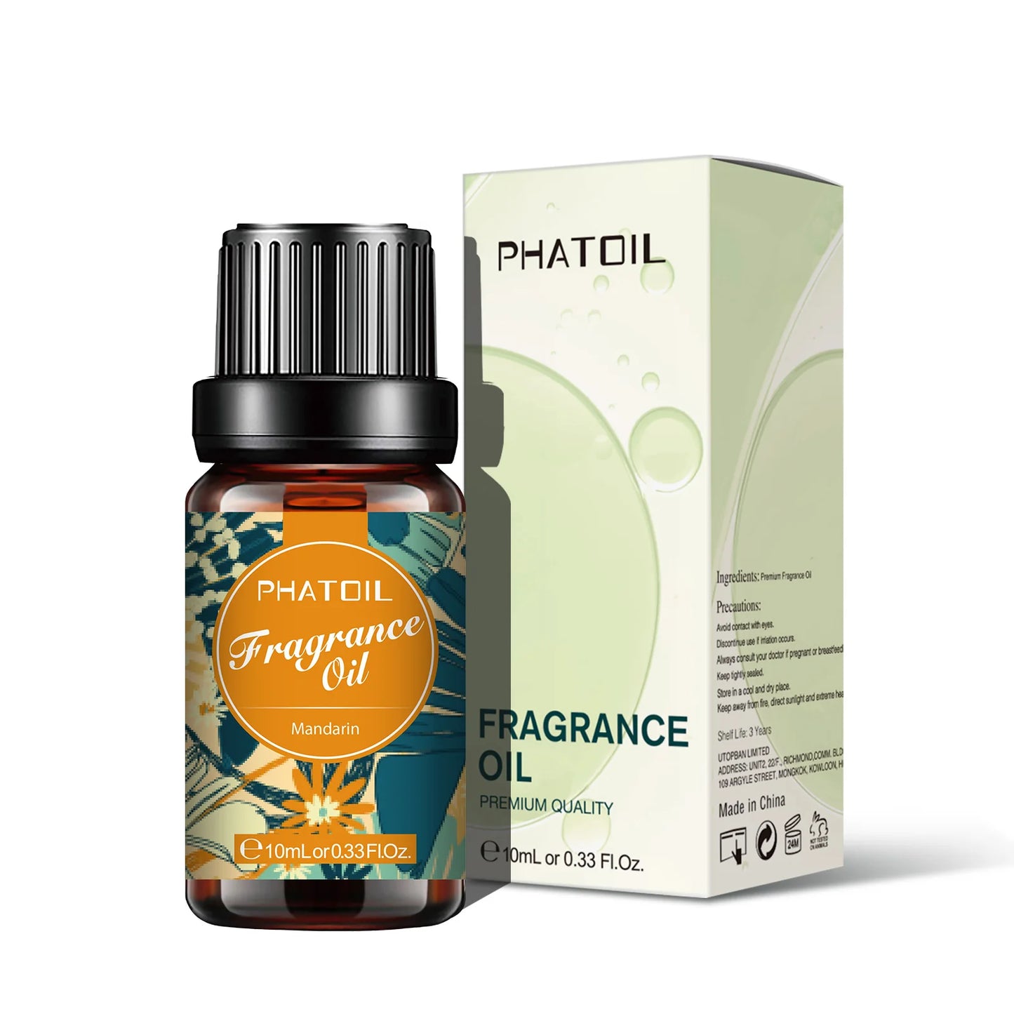 PHATOIL 10ml Fragrance Oil for Candles Making Diffuser Coconut Vanilla Coffee Black Opiumm Angel La Vie Est Belle Bubble Gum