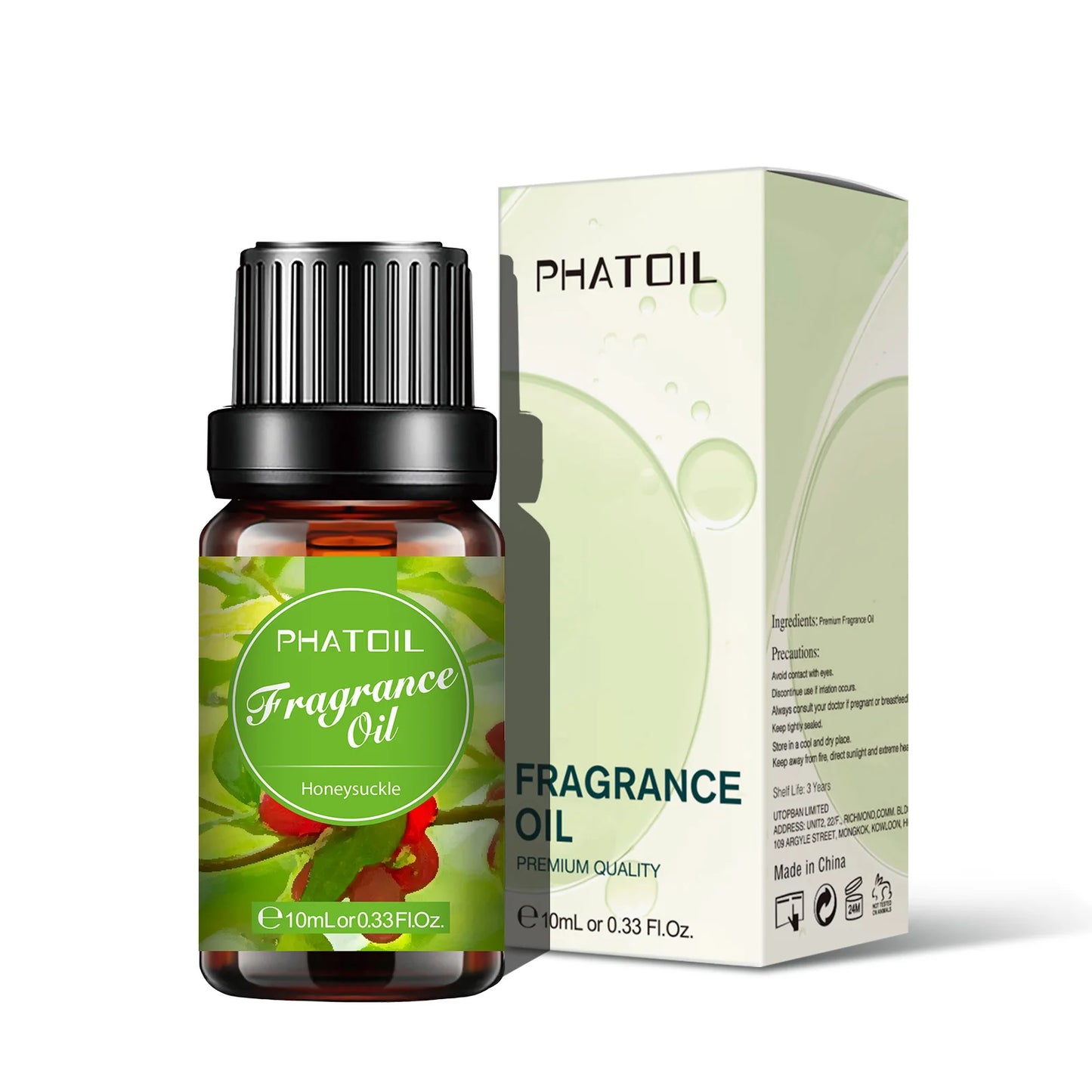PHATOIL 10ml Fragrance Oil for Candles Making Diffuser Coconut Vanilla Coffee Black Opiumm Angel La Vie Est Belle Bubble Gum