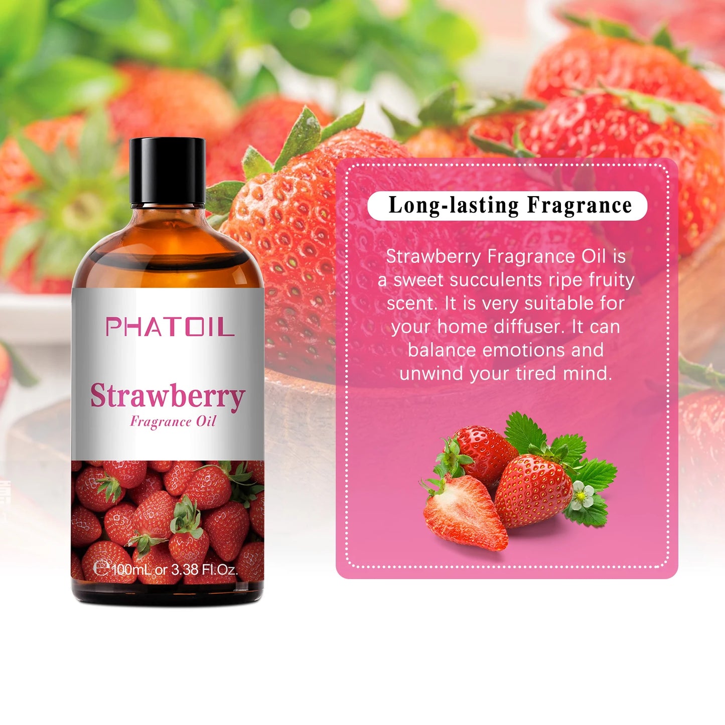 5×100 ml Amber & Fresh Fragrance Set