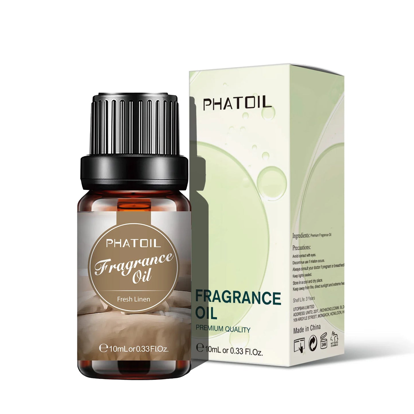 PHATOIL 10ml Fragrance Oil for Candles Making Diffuser Coconut Vanilla Coffee Black Opiumm Angel La Vie Est Belle Bubble Gum