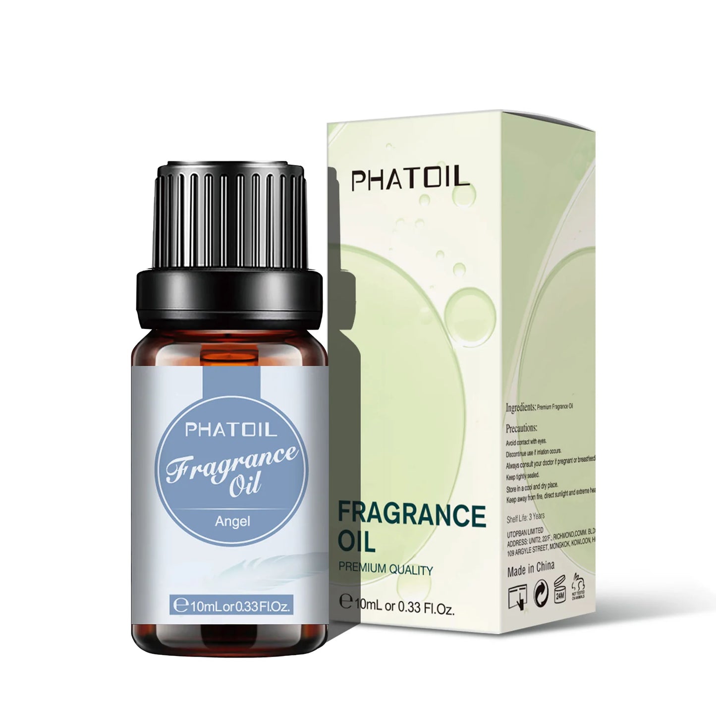 PHATOIL 10ml Fragrance Oil for Candles Making Diffuser Coconut Vanilla Coffee Black Opiumm Angel La Vie Est Belle Bubble Gum